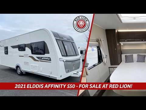 2021 ELDDIS AFFINITY 550 LUXURY CARAVAN TOUR - FOR SALE AT RED LION!