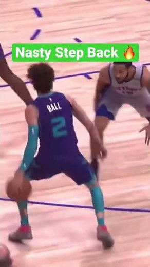 NASTY LaMelo Ball Step Back 🔥