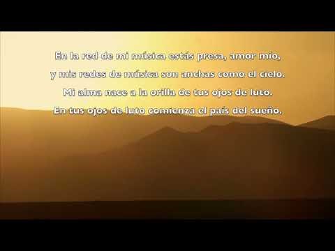Love Poem XVI by Pablo Neruda, read in Spanish and in English translation