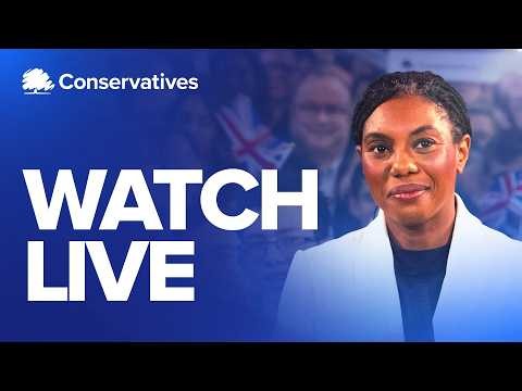 LIVE: Kemi Badenoch Gives MAJOR Speech