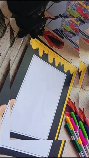 Project File Designer Pages.🫶🏻. #explore #youtube #forstudent #filepages #project #projectwork #yt