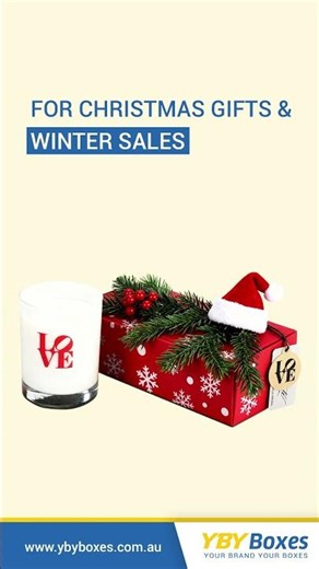 Custom Christmas Candle Boxes ✨ | Gift-Ready Candle Packaging Ideas