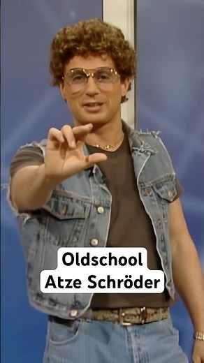 Atze Schröder in frühen Jahren #wochenshow
