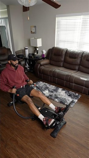 This Row machine hits DIFFERENT!🚣🏾‍♂️🔥🔥#merach #fitness