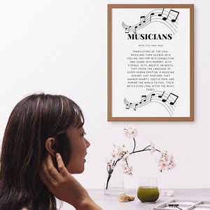 Musician Wall Art Printable Music Lover Gift Digital Music Room Decor for Singers Instrument Players and Creative Sound Artists Poster - Etsy Canada
