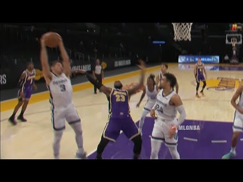 LeBron James' flopping antics | Lakers vs Grizzlies