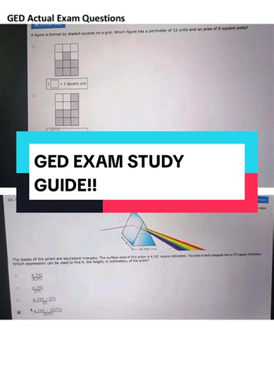 GED study guide #Gedtest #GEDHelp #Ged #GEDusa