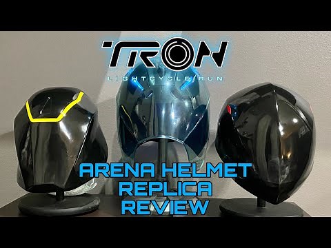 TRON Lightcycle Run Arena Helmet Replica