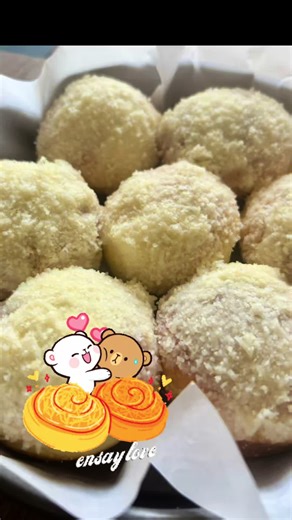 Tried baking my favorite Filipino bread for the first time! Ensaymada is a popular Filipino sweet pastry. It's a soft, brioche-like bun typically enjoyed for breakfast or as a sweet afternoon snack. #tryingsomethingnew #learninghowtobake