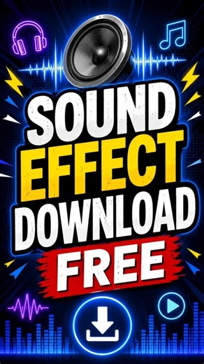 FREE Sound Effects Download for Video Editing 🎵 | Copyright Free SFX