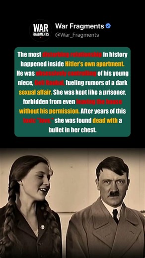 The Dark Secrets of Adolf Hitler and Geli Raubal: Tragic Love Story Inside Nazi Germany