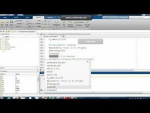Matlab A0 Basics Chapter 1