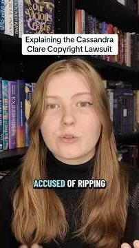 The Cassandra Clare Copyright Lawsuit | #BookTok