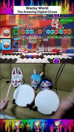 [Drum] Wacky World - THE AMAZING DIGITAL CIRCUS 🥁