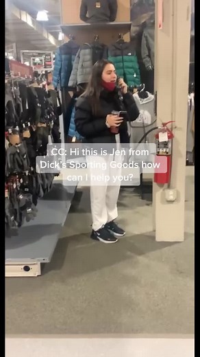 none of the workers were answering the phone so I took matters into my own hands @dickssportinggoods