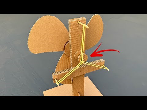 HOW TO MAKE AN INFINITE FAN WITH CARDBOARD