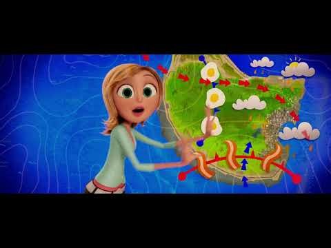 Cloudy with a Chance of Meatballs: Sunshine, Lollipops and Rainbows Scene (2009)