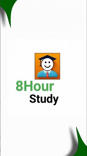 Best Study Technique to Study 8 Hours Daily with Full Focus | smart study trick |