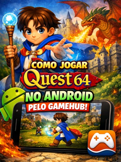 QUEST 64 NO ANDROID PELO GAMEHUB | quest