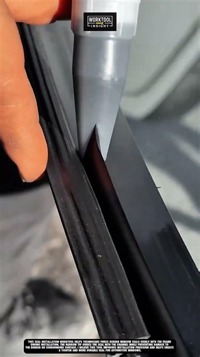 Seal installation worktool used to press window rubber seals neatly and efficiently #worktool