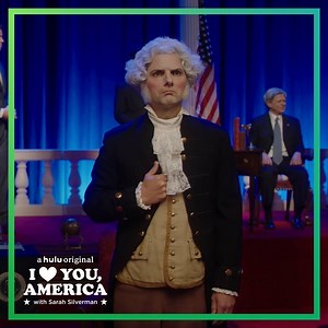 Have we really learned from history? Visit the Hall of Presidents with Sarah on this week's I Love You, America! | Hulu