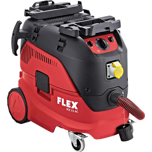 FLEX 30ltr M Class Safety vacuum cleaner with automatic filter cleaning system