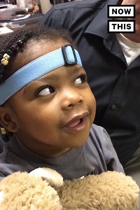 This 2-year-old can finally hear her mother's voice loud and clear (via JukinVideo) | NowThis