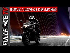 2018 Suzuki GSX250R Review Horsepower and Top Speed