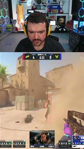 O HS que ganhou a rodada! ZywOo manda tudo pro hospital