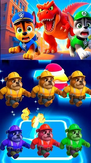 60K views · 277 reactions | Paw Patrol Scary Chase vs Ryder x Coffin Dance _ Tiles Hop EDM Rush _coffindance _tileshop | Game Toons Espanol | Facebook