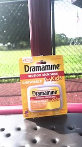 Avoid playground drama. Pack lunch and Dramamine® for the most fun day! 🛝 Kids Motion Sickness Chewables treats symptoms on-the-go. | Dramamine