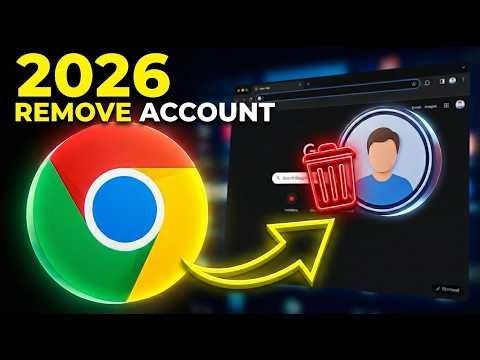 How to Remove Google Account from Chrome (Step By Step 2026)