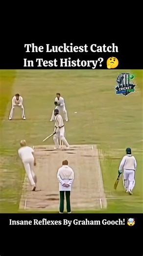 Luckiest Catch in Cricket History: Graham Gooch Unbelievable Reflexes vs India 1986 Headingley Test