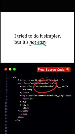 Animated Lines under Text using CSS #shorts #webdesign
