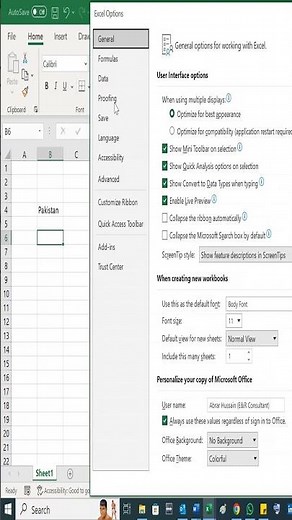 How to use auto correct options in excel #shorts #exceltips