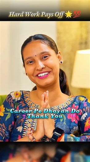👉Hard Work Pays Off✨💯 #nidhimam #podcast #hardwork #struggle #successquotes #inspirational #trueline