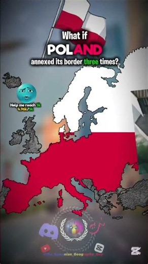 🤑🇵🇱What if Pepco Annexes Their Borders? #fyp #europe #worldmap #geography #mapping #shorts