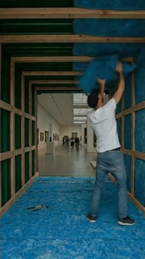 I Built a secret room Inside a Museum Wall…