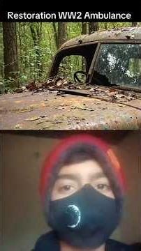 Part 1 :Restoration 70 years WW2 ambulance #restoration #repair #handicraft