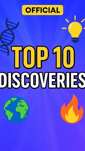 Example: “Top 10 Discoveries That Changed The World 🌍 (Official)”