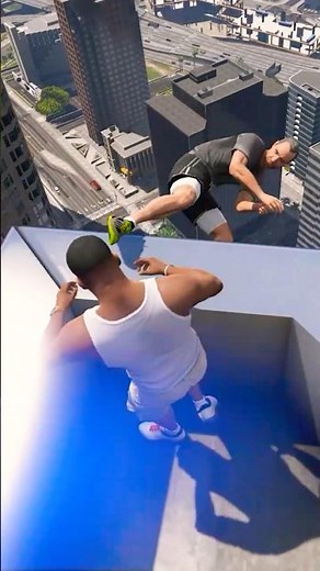 Franklin pranked Devin and his friend GTA 5 #gta #grandtheftautoparkour