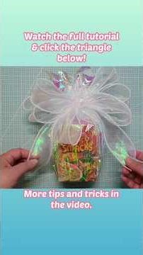 Make Stunning Fluffy Bows Like a Pro! #diy #dollarama #bow