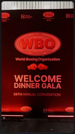 WBO | Tonight, we celebrate greatness, honor, and glory! | Instagram