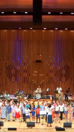 Music Action International 🧡 on Instagram: "✨What an incredible journey! ✨ This year’s Harmonise programme in partnership with @musicactionint brought together 120 children to perform traditional music and create their own powerful songs in many languages for Refugee Week. The grand finale here at the Barbican Centre was a huge success, full of joy, creativity and connection through music!🎶💫 For amazing FREE music resources including song tutorials in Ukrainian, Swahili, French and more visit