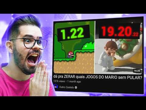 Which Mario games can you beat without jumping?