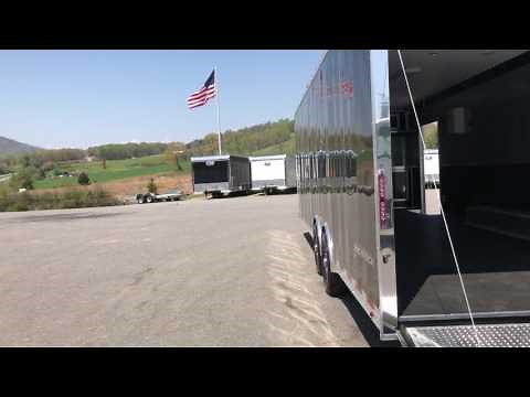 28' Pro-Stock Vintage Trailers Race Trailer