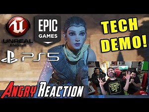 Unreal Engine 5 Tech Demo on PS5 - Angry Trailer Reaction!