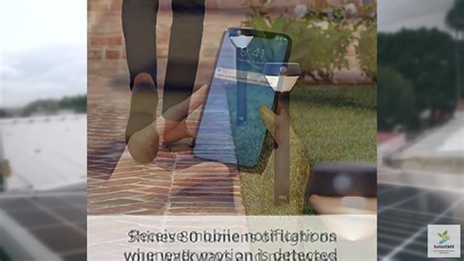 Ring Solar Pathlight - Outdoor Motion-Sensor Security Light, Black (Bridge requi