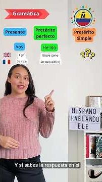Practica los tiempos verbales en español #learning #spanishteacher #english #français
