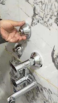 How to install a wall mount open shower faucet!